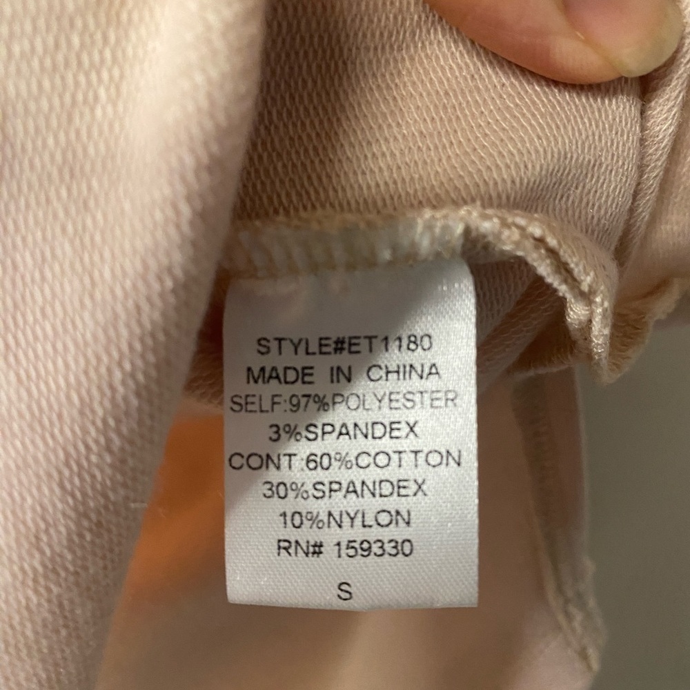 Heyson Oversized Long Pink Blush Collar Pullover Sweatshirt Lagenlook Size Small - Picture 12 of 13